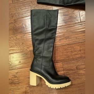 Dolce Vita black leather boots